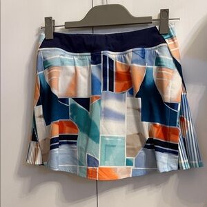 lululemon athletica Peek Pleat Highrise Tennis Skirt Blue Size 4 NWOT